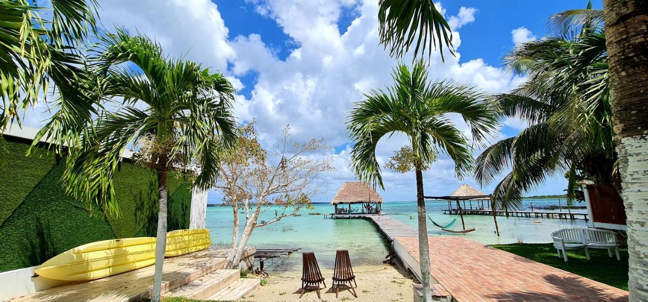Casita Maya Bacalar Buitenkant foto