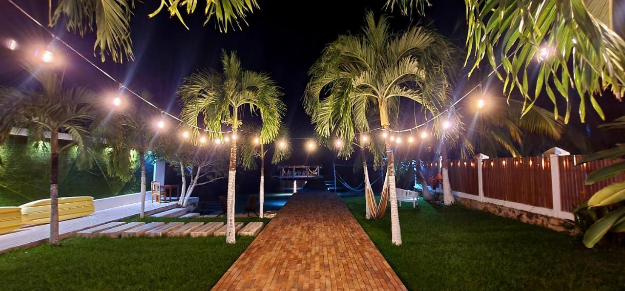 Casita Maya Bacalar Buitenkant foto