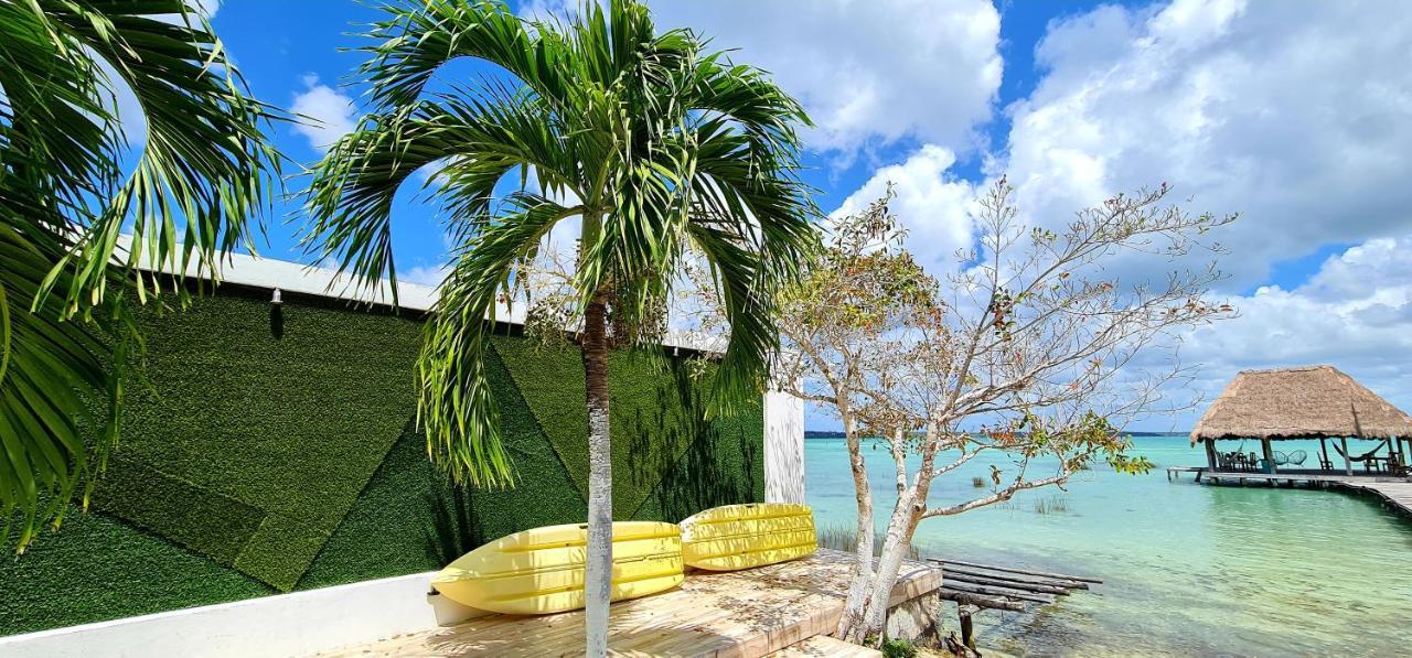 Casita Maya Bacalar Buitenkant foto