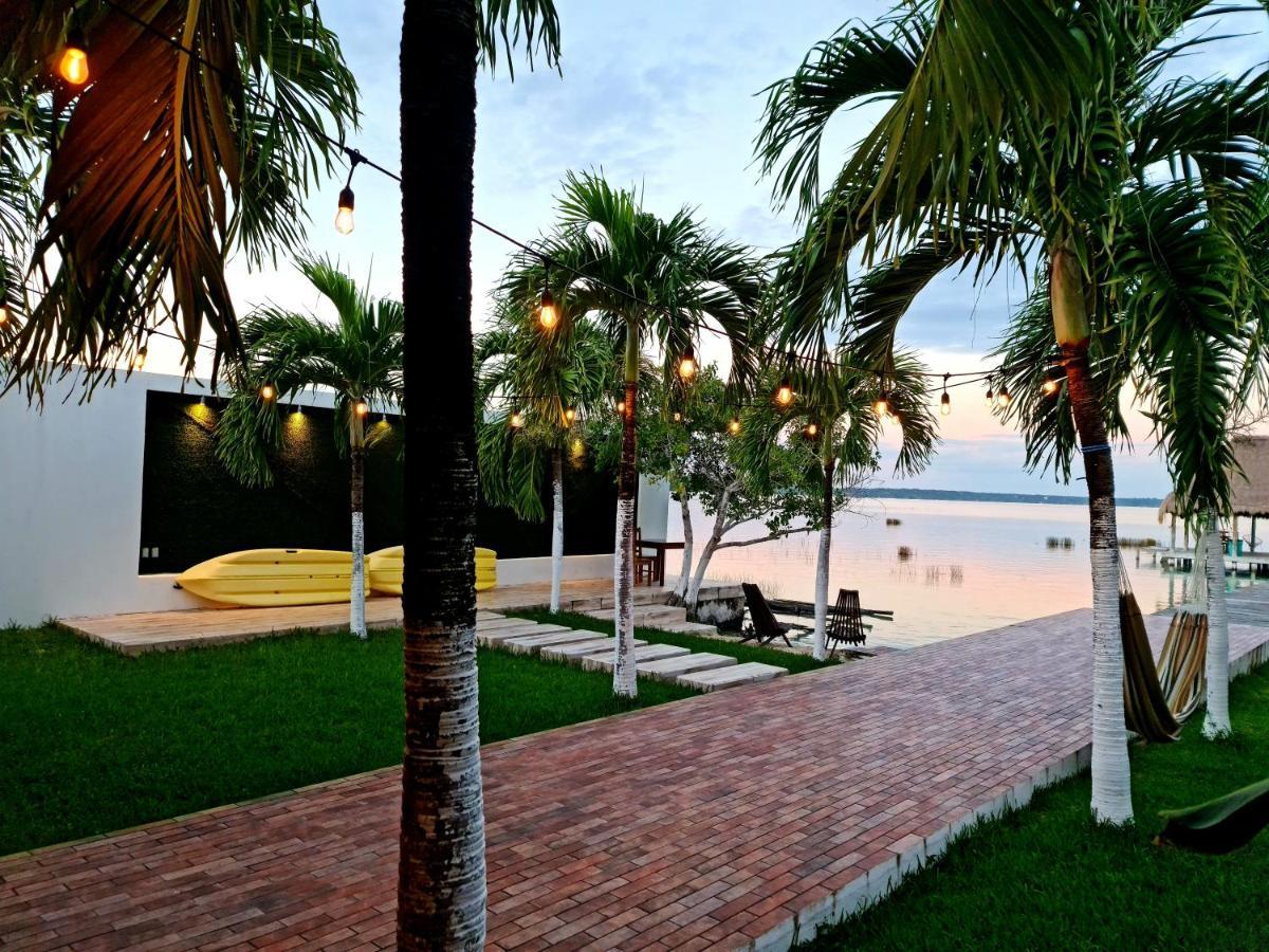 Casita Maya Bacalar Buitenkant foto