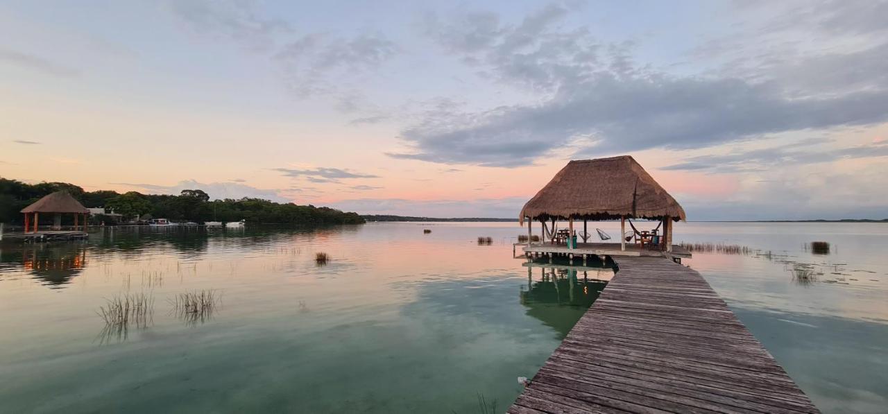 Casita Maya Bacalar Buitenkant foto