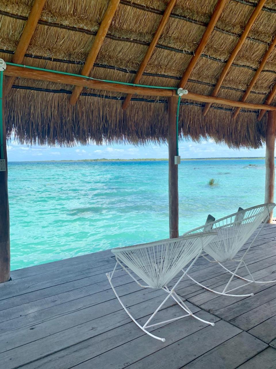 Casita Maya Bacalar Buitenkant foto