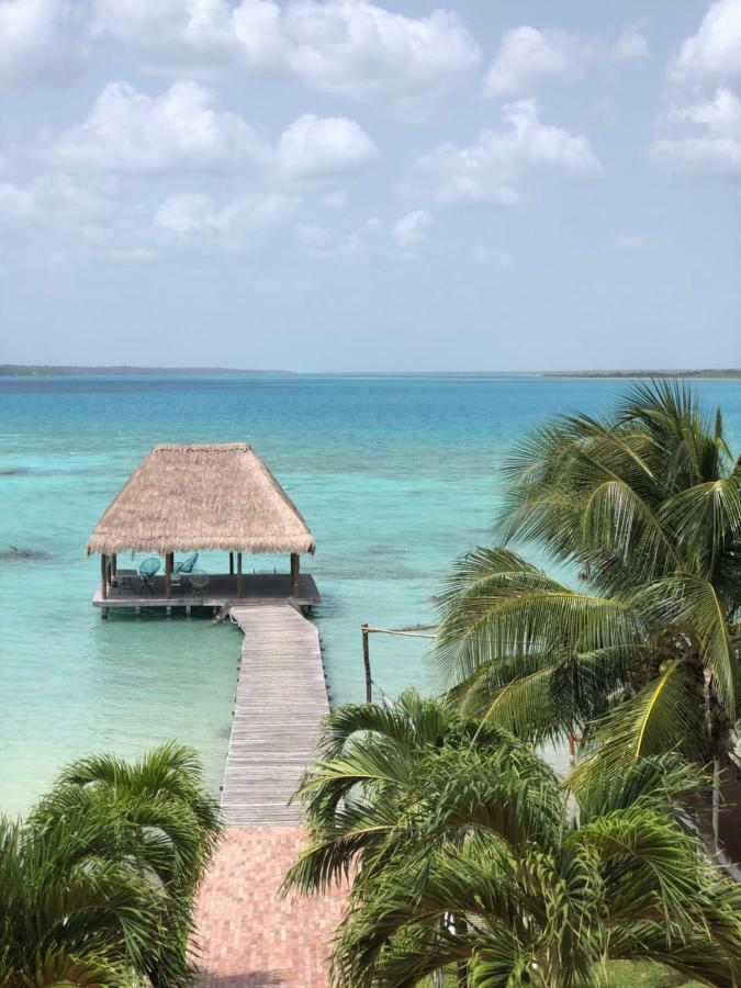 Casita Maya Bacalar Buitenkant foto